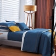 Capa de Edredom Duvet Estampado 300 Fios 100% Algodão Egípcio The Hustle Bythebed